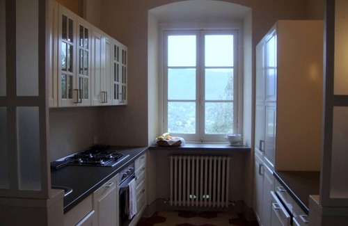 San Lorenzo della Costa Apartment | Luxury Apartment 4-7 persons in villa Liberty with olive trees and swimming pool, fine residential area above Santa Margherita Ligure