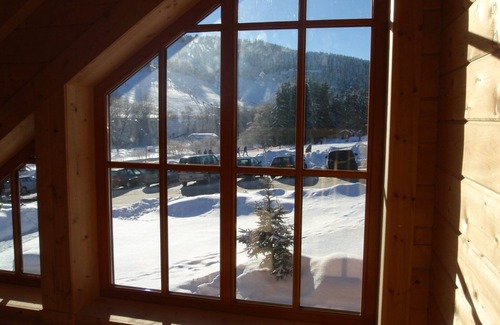Ortsmitte House | Luxury log cabin, right on the K1 ski and mtb. Elevator Willingen, family friendly