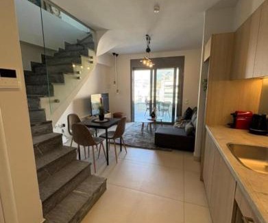 Kallithea Apartment | Luxury Maisonette with Shared Pool
