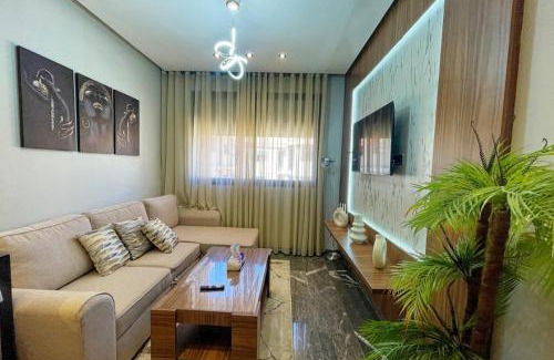 Ras Tabouda Apartment | Luxury Modern Studio with Netflix, Kitchen and Free Parking Elite Garden, Marrakesh