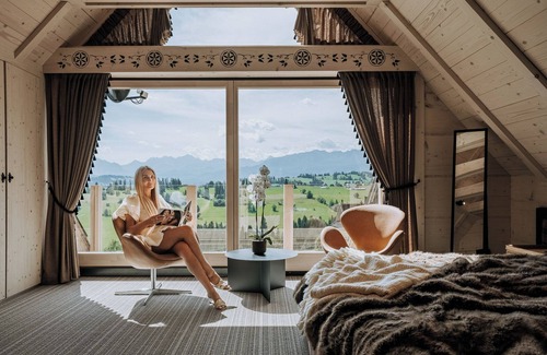 Bialy Dunajec Ski Chalet | Luxury mountain chalet, wooden house, Tatra Bjerge View, tatra mountains