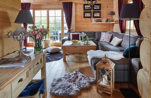 Szaflary Villa | Luxury Mountain Style Villa near Zakopane - sauna, pool, jacuzzi and fireplace