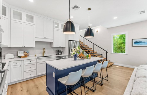 Indialantic By The Sea House | Luxury Oceanside Escape – Balcony, Patio & Steps to Indialantic Beach!