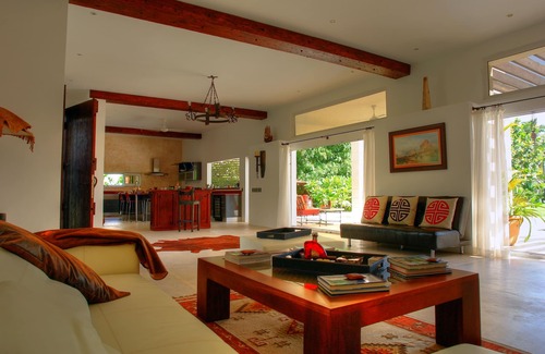 Las Terrenas House | Luxury ON THE BEACH, idyllic ocean cove, spectacular views, Infiniti pool