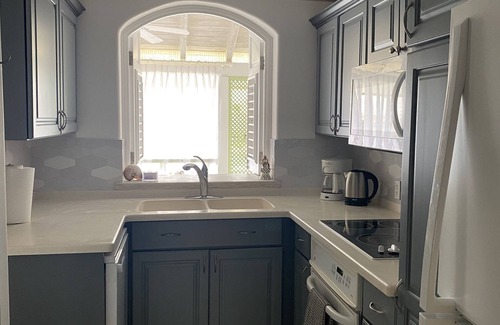 Douglas Condo | Luxury one bed apartment at Port St Charles Marina, with views of the Caribbean