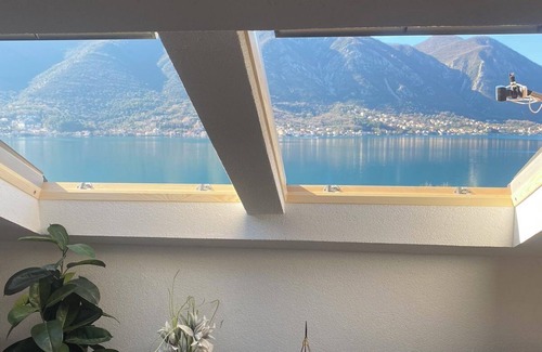 Dobrota Villa | Luxury penthouse in traditional stone villa overlooking Kotor Fjord