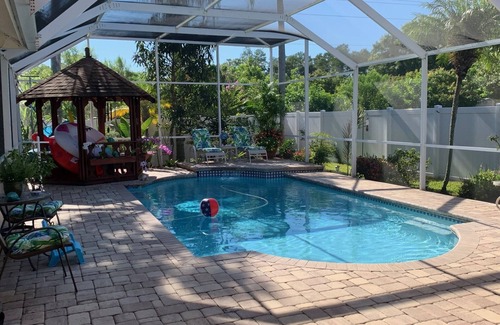 New Port Richey House | Luxury Pool home in Trinity, FL - Monthly rental only. Avail Jan and/or Feb 2025