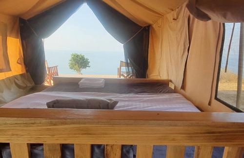 Buhaguzi RV Rental | Luxury private tented camp with Lake views