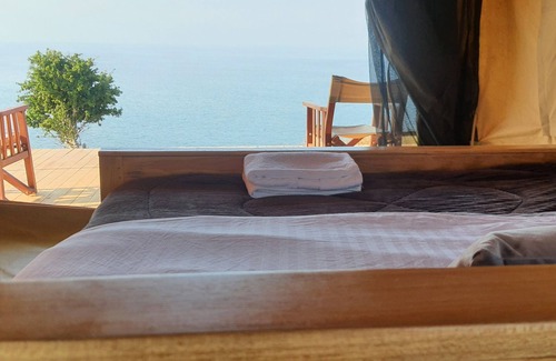 Buhaguzi RV Rental | Luxury private tented camp with Lake views