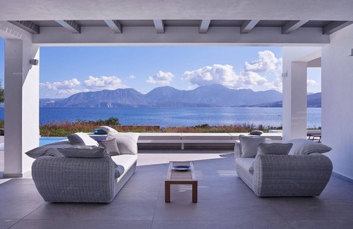Ammoudara Villa | Luxury Seafront Crete Villa | Villa Gigi | 6 Bedrooms | Private Heated Pool |.