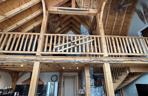 Snow Pine Estates Ski Chalet | Luxury Ski-in/ski-out Family Timberframe Chalet