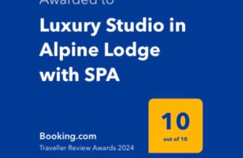 Shiligarnika Apartment | Luxury Studio in Alpinе Lodge FREE SPA