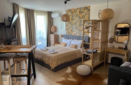 Shiligarnika Apartment | Luxury Studio in Alpinе Lodge FREE SPA