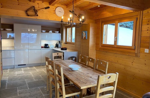 Alpe des Chaux Ski Chalet | Luxury Swiss Chalet with Outstanding Views, Located 50m from Piste