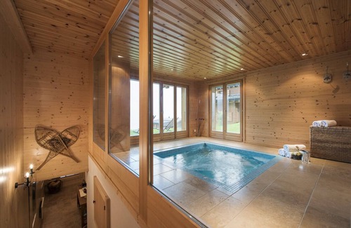 Alpe des Chaux Ski Chalet | Luxury Swiss Chalet with Outstanding Views, Located 50m from Piste