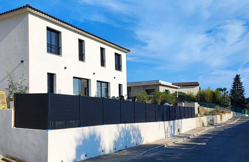 La Roquette-sur-Siagne Villa | Luxury villa with pool & jacuzzi 20' from Cannes