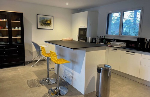 Hardelot-Plage Villa | Luxury villa "les Hauts Pins" for 10 p - Pine forest view - 4 bedrooms - 2 bathrooms