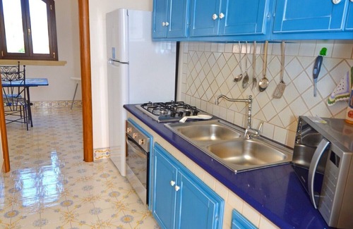 Marina San Gregorio House | Luxury villa with large terrace overlooking the sea and a few steps from the sea