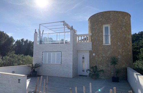 Provensals Villa | Luxury villa Felizidad. Private pool, 5 bedrooms, 4 bathrooms. and sea view. Font de Sa Cala.