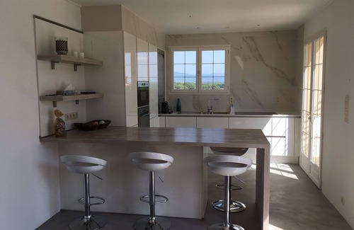 Serra-di-Fiumorbo Villa | Luxury villa -private heated pool-mountain view 5 min from the sea-4 bdrms -2SDB