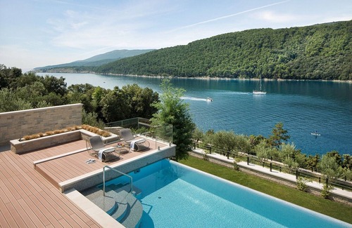 Duga Luka Villa | Luxury Villa Labin Palace II with private pool by the sea in Labin - Istria