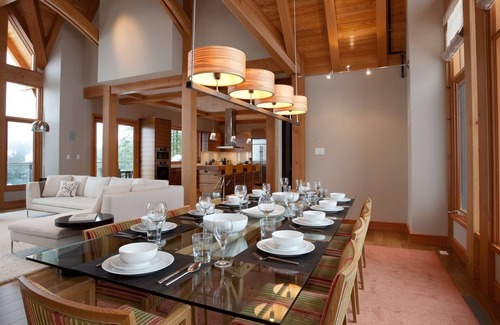 Whistler Creekside House | Luxury Whistler House: Private Pool, Ski Access & Views