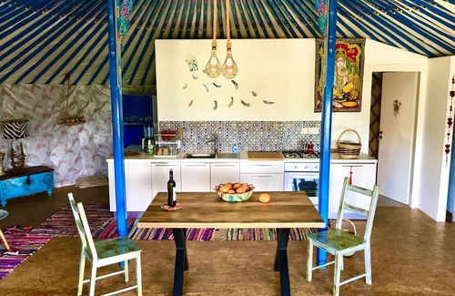 Kato Drys House | Luxury Yurt-Glamping - a True Romantic Experience