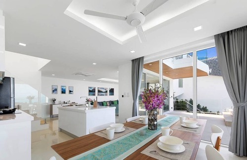 Chaweng City Center Villa | Luxus & Stylish Villa "Blue May" Chaweng Noi