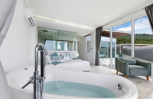 Chaweng City Center Villa | Luxus & Stylish Villa "Blue May" Chaweng Noi