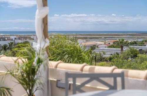 Olhao Villa | LV Premier FU1 heated pool, AC, garden, sea view