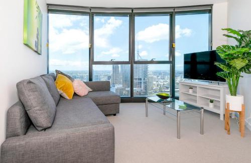Brisbane Central Business District Apartment | Lvl 59 Skytower Amazing Views CBD Wifi Carpark by Stylish Stays