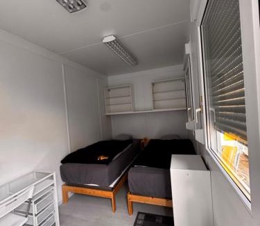 Rutzenham Apartment | Möbilierter Wohncontainer für bis zu 2 Personen in der Gemeinde Rutzenham
