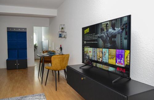Kaiserslautern Apartment | M&D Apartments nähe Volkspark mit Balkon - Netflix - Küche