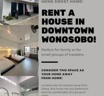 Wonosobo House | Madina Monochrome Homestay SYARIAH