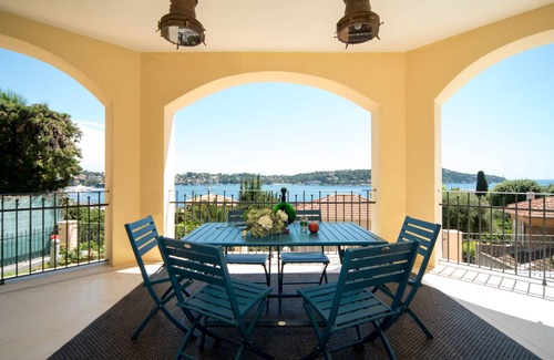 Villefranche-sur-Mer Apartment | Magic! Luxury proprety, sea view, pool and fitness. Air Condit