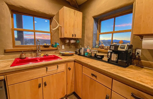 Ojo Caliente House | Magical 21 Acre Solar Adobe Ranch House in Ojo Caliente and Carson Nat. Forest
