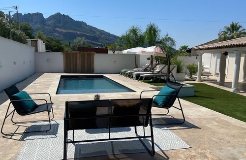 Roquebrune-sur-Argens Villa | Magnificent Villa heated swimming pool Breathtaking view 20 minutes from the sea