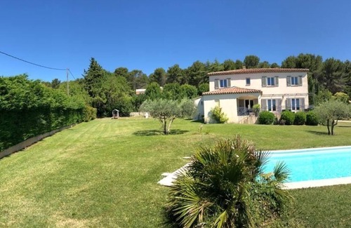 Bouc-Bel-Air Villa | Magnificent bastide in Provence, swimming pool, near Aix, with view, calm,shop 5 min
