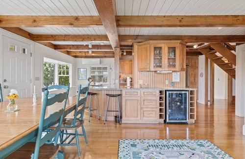 Sandwich House | Magnificent views of tidal creek from all rooms. Large home has a dock and plenty of space.