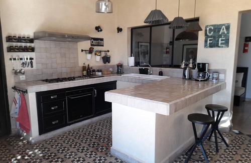 Ghazoua House | Magnificent villa, staff included, 18m pool, sauna and fiber.