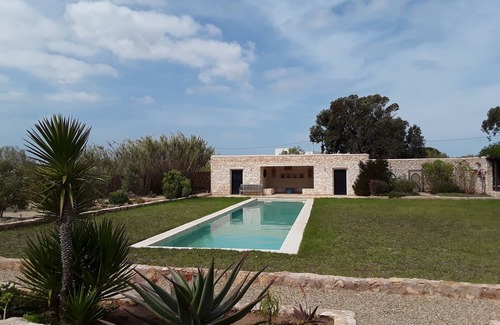 Ghazoua House | Magnificent villa, staff included, 18m pool, sauna and fiber.