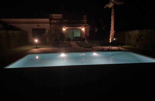 Issen Villa | Magnificent Villa with heated swimming pool and fenced garden not overlooked