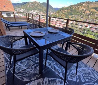 La Bresse Apartment | Magnifique appartement classé 4 étoiles avec Sauna et terrasse dans chalet