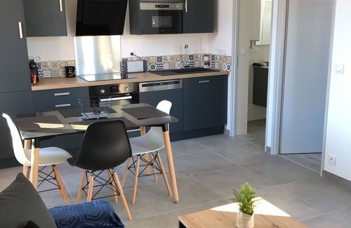 Aix-les-Bains Apartment | ♥️Magnifique T2 neuf de 38m, parking privé, belles prestations