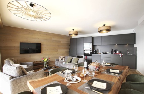 Bergers Condo | Magnifique vue sur les pistes, exposé sud, garage