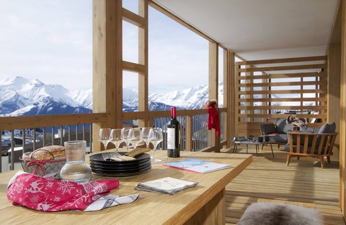 Bergers Condo | Magnifique vue sur les pistes, exposé sud, garage