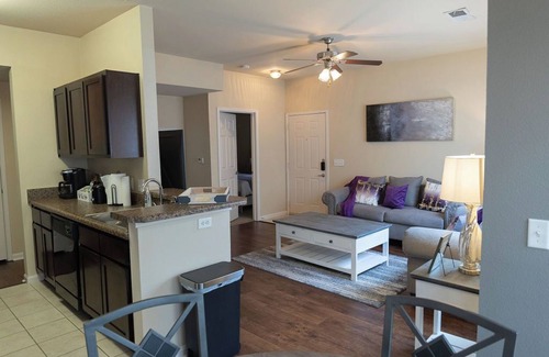 Tupelo Apartment | Magnolia Haven: 2BD/1BA Retreat w/Gym, Pool, BBQ Grill