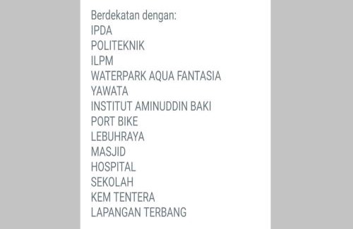 Jitra Apartment | Mahsuri Homestay