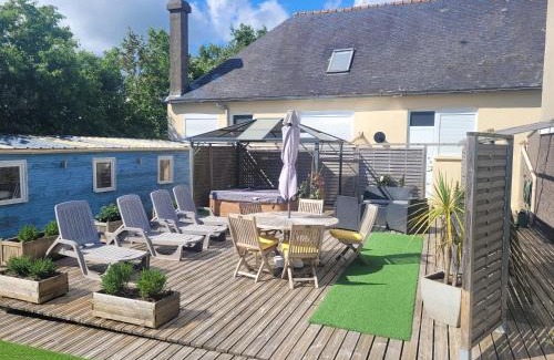 Telgruc-sur-Mer House | maison 2 chambres spa Crozon proximité plages