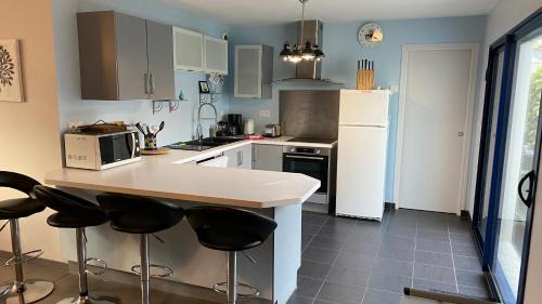 Riantec House | Maison 6 personnes, 3 chambres, près de la mer, au calme